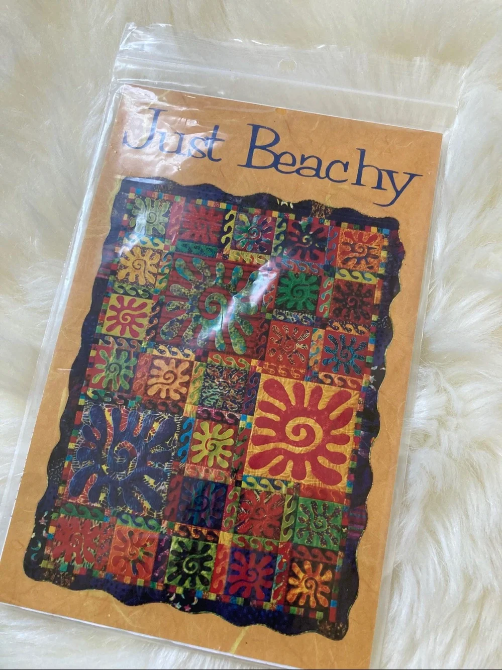 NIP Just Beachy Karen K Stone fusible appliqué pattern